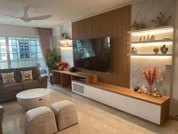 Custom Carpentry for a Modern Living Room - Image 3