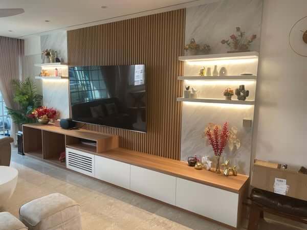 Custom Carpentry for a Modern Living Room - Image 4